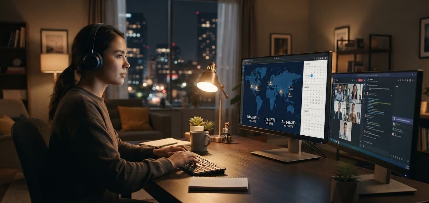 Work From Home Night Shift: Guide for US, UK & AU Clients